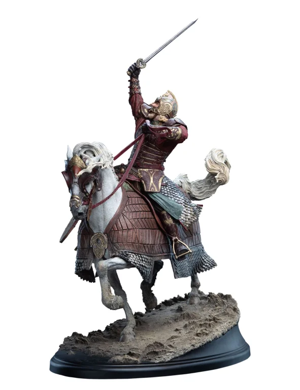 Herr der Ringe - Scale Figure - King Th&eacute;oden on Snowmane