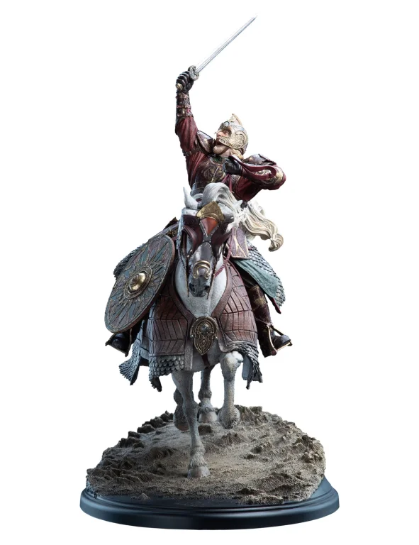 Herr der Ringe - Scale Figure - King Th&eacute;oden on Snowmane