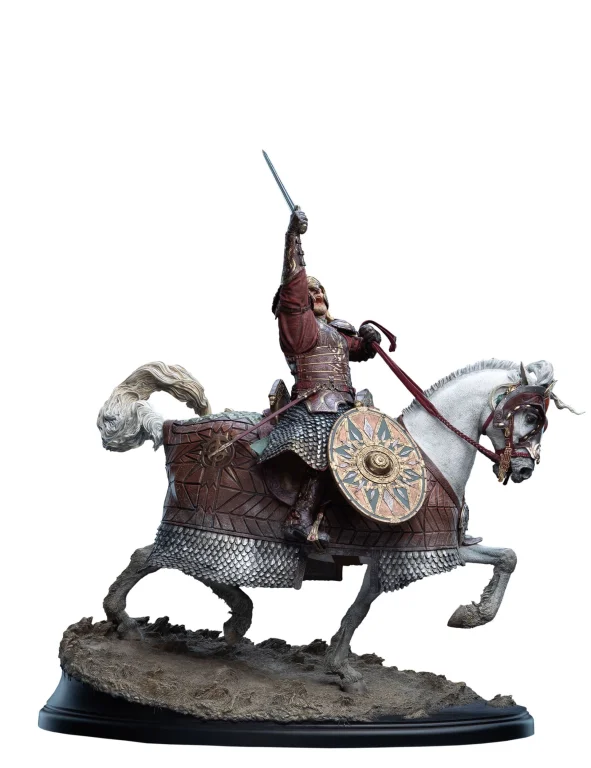 Herr der Ringe - Scale Figure - King Th&eacute;oden on Snowmane