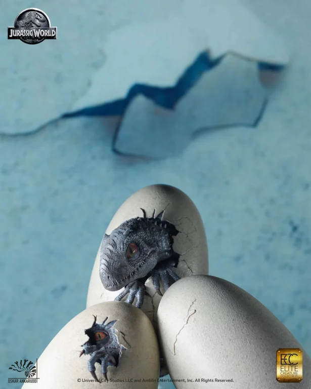 Jurassic Park - Scale Figure - Hatching Indominus Rex