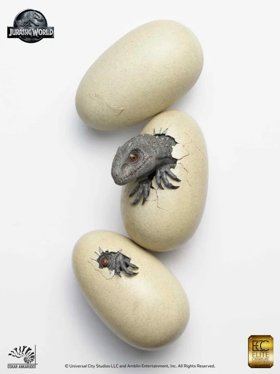 Jurassic Park - Scale Figure - Hatching Indominus Rex