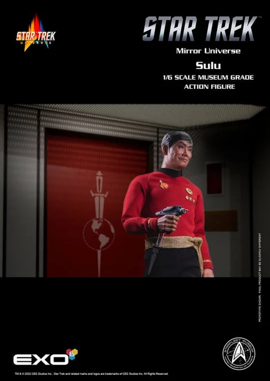 Star Trek - Scale Action Figure - Mirror Universe Sulu