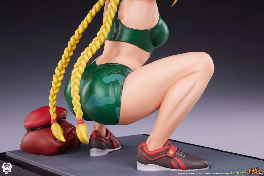 Street Fighter - Premier Series Statue - Cammy White (Powerlifting Classic Silver Ex)
