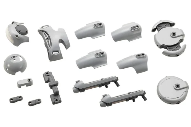 Produktbild zu MARUTTOYS - Plastic Model Kit Zubehör - Tamotu Type-S Parts Set