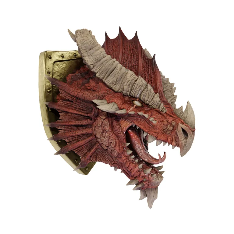 Dungeons & Dragons - Replicas of the Realms - Ancient Red Dragon Trophy Plaque (Limited Edition)
