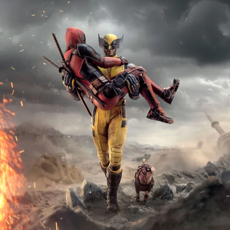 Marvel - Deluxe Art Scale - Deadpool & Wolverine