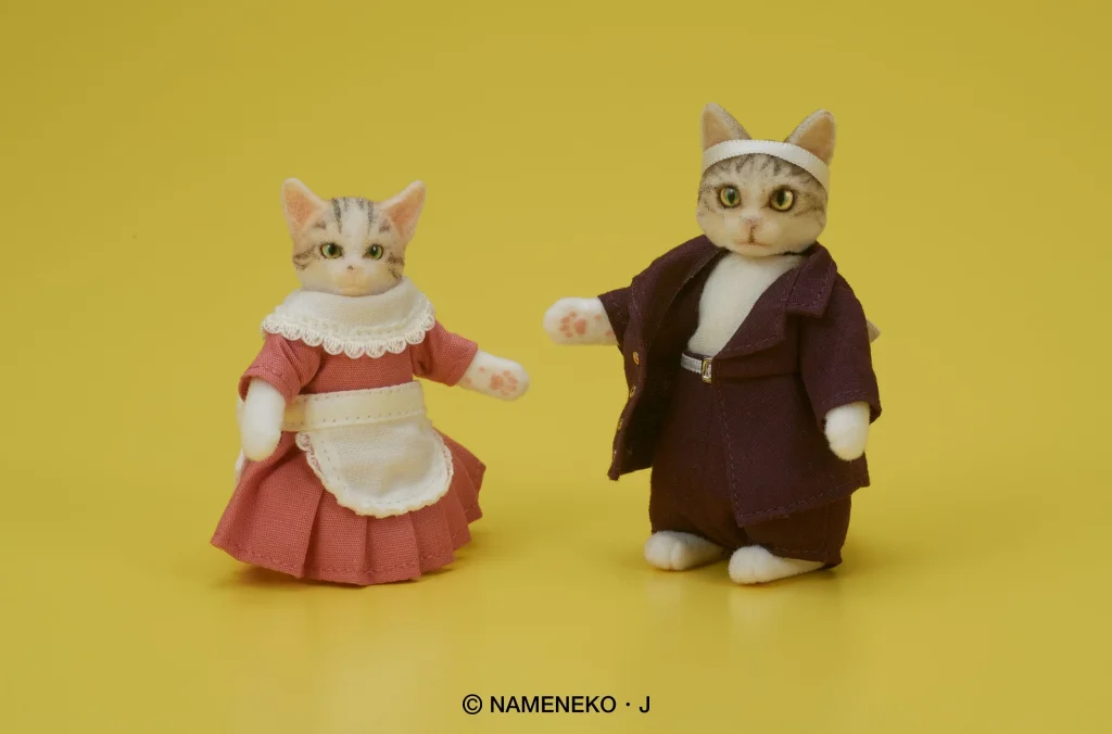 Perlorian Cats - DIGKawaiiAction - Tamasaburo & Mikeko