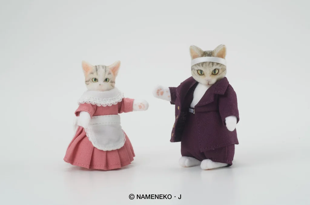 Perlorian Cats - DIGKawaiiAction - Tamasaburo & Mikeko