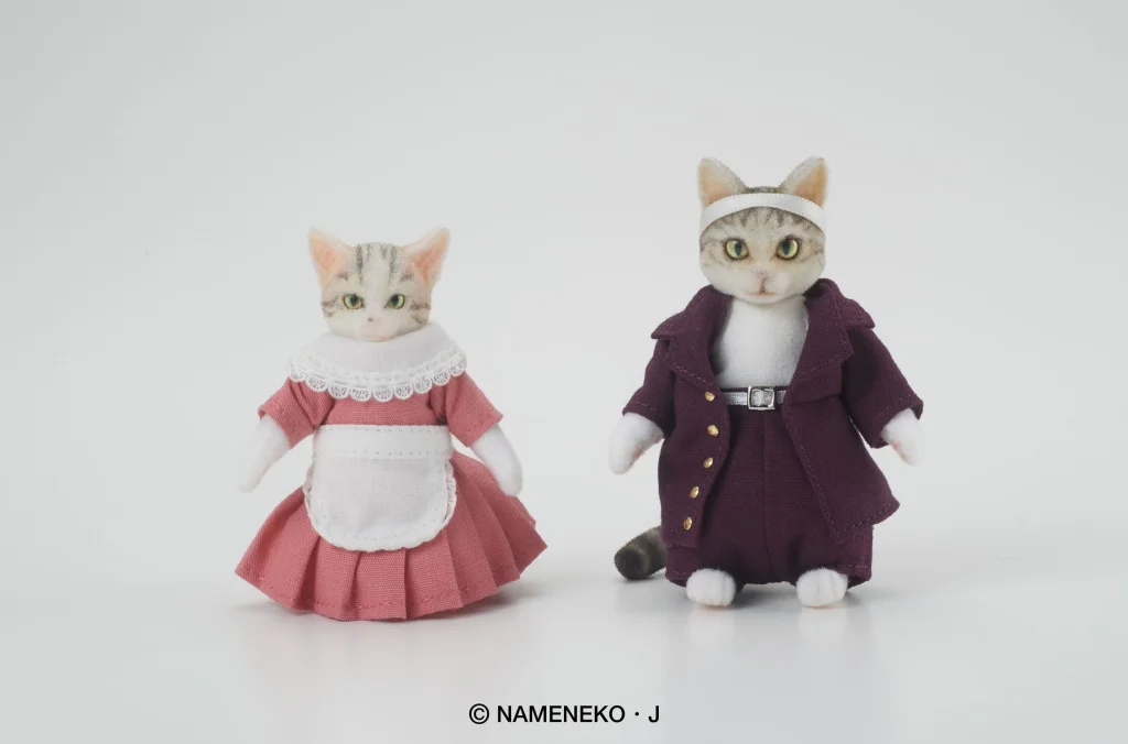 Perlorian Cats - DIGKawaiiAction - Tamasaburo & Mikeko