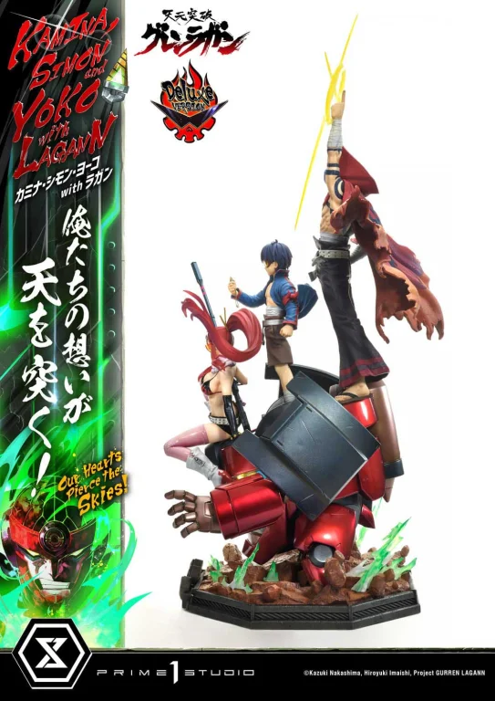 Gurren Lagann - Ultimate Premium Masterline - Kamina, Simon & Yoko with Lagann (Deluxe Version)