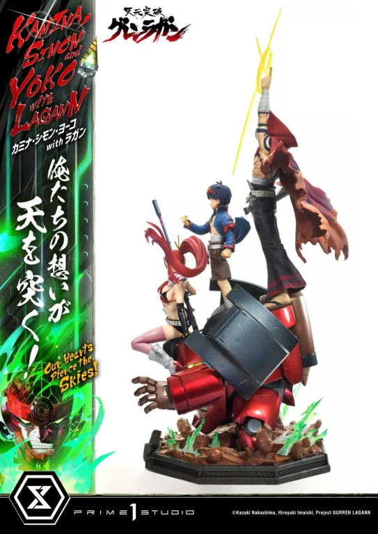 Gurren Lagann - Ultimate Premium Masterline - Kamina, Simon & Yoko with Lagann (Deluxe Version)
