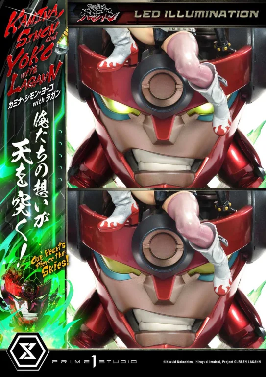 Gurren Lagann - Ultimate Premium Masterline - Kamina, Simon & Yoko with Lagann (Deluxe Version)