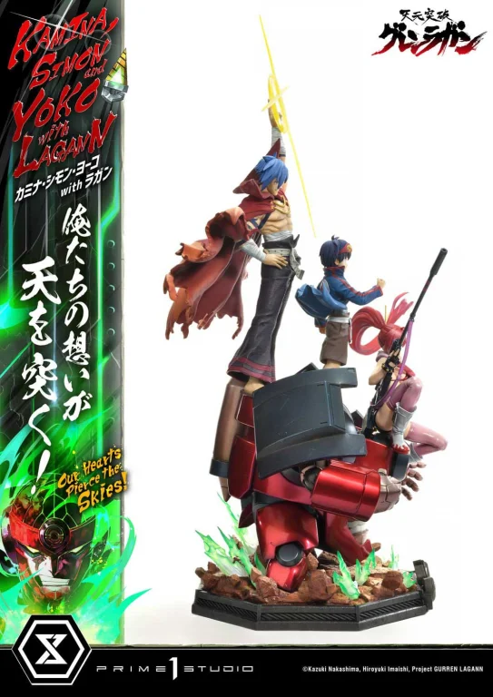 Gurren Lagann - Ultimate Premium Masterline - Kamina, Simon & Yoko with Lagann (Deluxe Version)