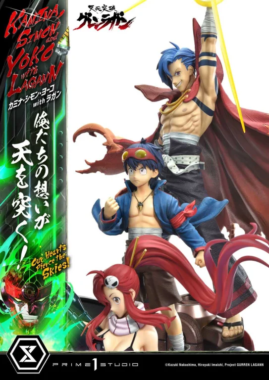 Gurren Lagann - Ultimate Premium Masterline - Kamina, Simon & Yoko with Lagann (Deluxe Version)