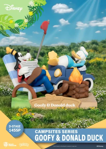 Produktbild zu Disney - D-Stage - Goofy & Donald Duck (Campsite Series)