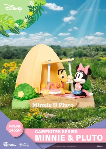 Produktbild zu Disney - D-Stage - Minnie Maus & Pluto (Campsite Series)