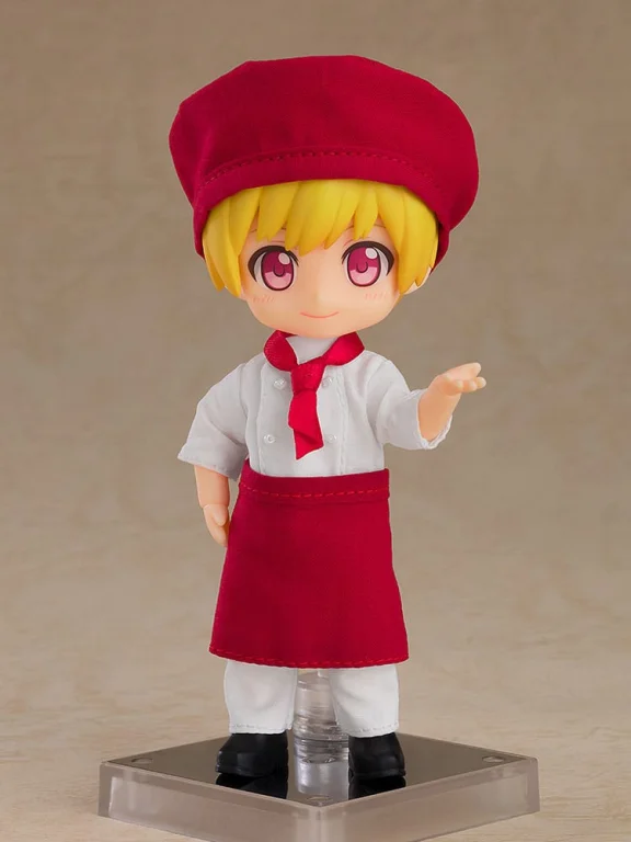 Nendoroid Doll - Zubeh&ouml;r - Outfit Set: Pastry Chef (Red)