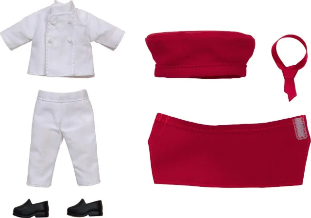 Produktbild zu Nendoroid Doll - Zubehör - Outfit Set: Pastry Chef (Red)