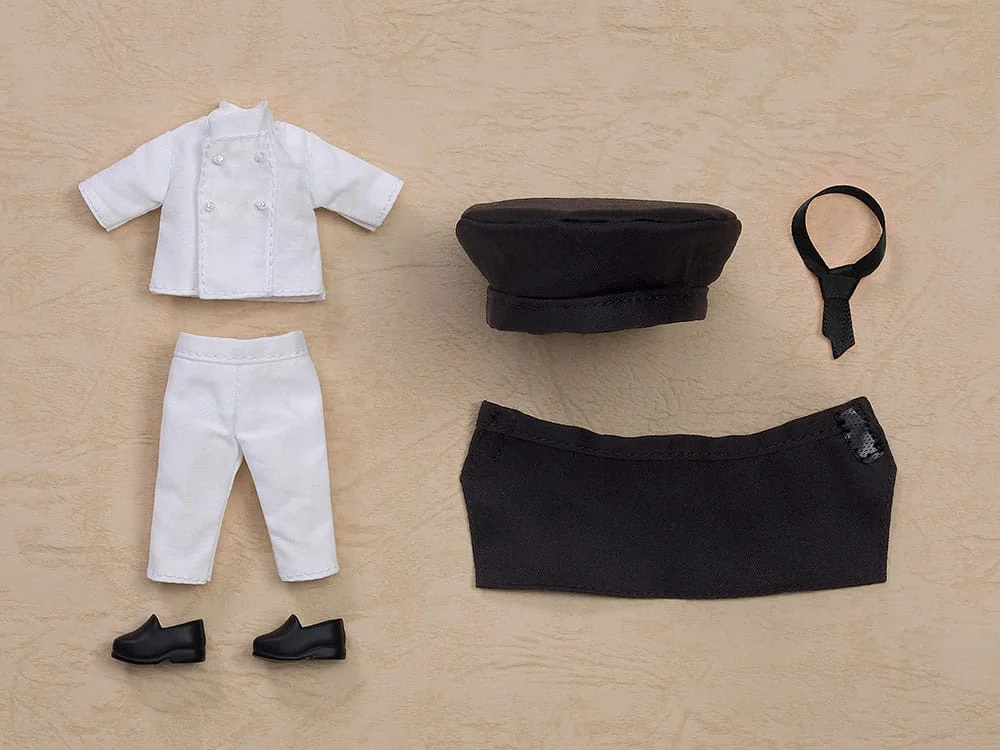 Nendoroid Doll - Zubeh&ouml;r - Outfit Set: Pastry Chef (Black)