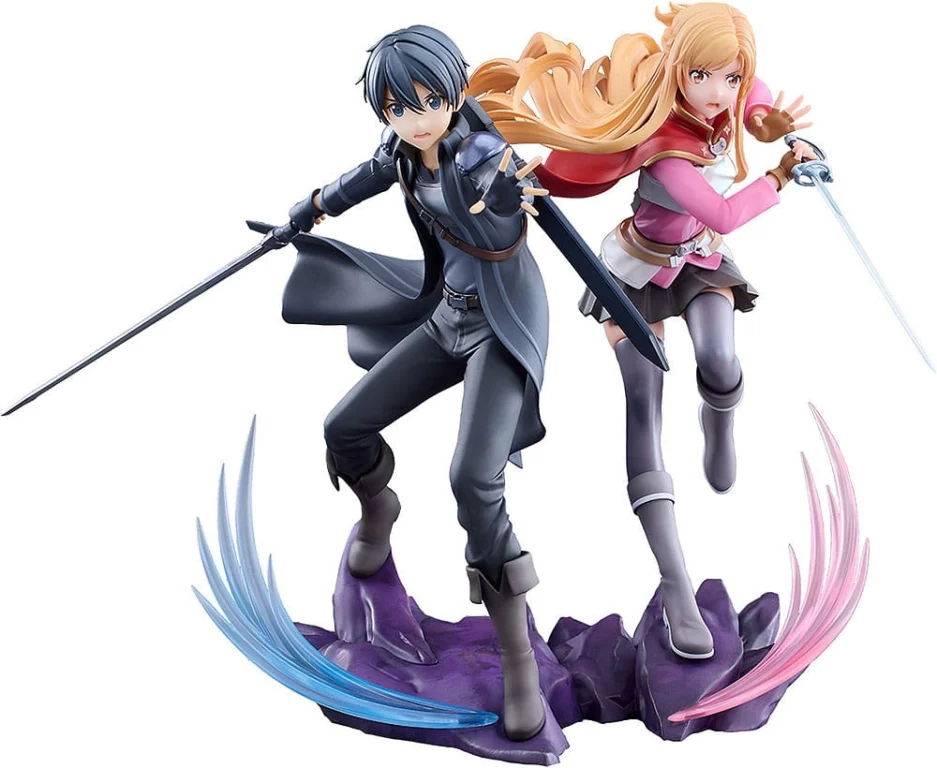 Sword Art Online - Scale Figure - Kirito & Asuna (Set)