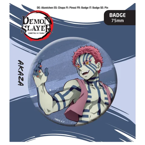 Produktbild zu Demon Slayer - Button - Akaza