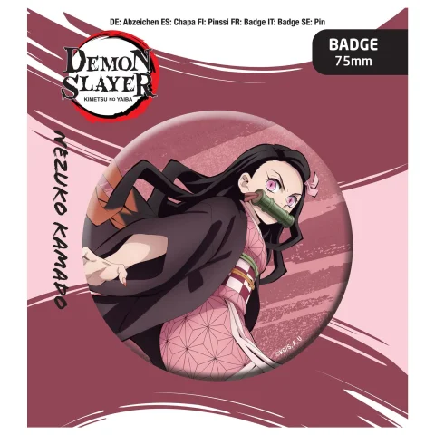 Produktbild zu Demon Slayer - Button - Nezuko Kamado