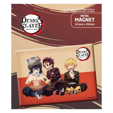 Produktbild zu Demon Slayer - Magnet - Inosuke Hashibira, Tanjirō Kamado & Zen'itsu Agatsuma