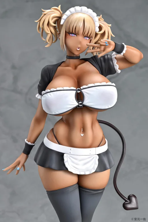 Issa Miyamoto - Scale Figure - Black Gal Maid Succubus Cocoa
