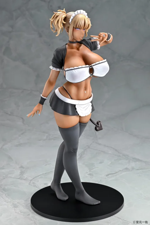 Issa Miyamoto - Scale Figure - Black Gal Maid Succubus Cocoa