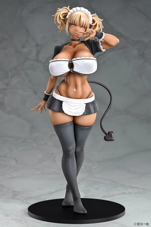 Issa Miyamoto - Scale Figure - Black Gal Maid Succubus Cocoa