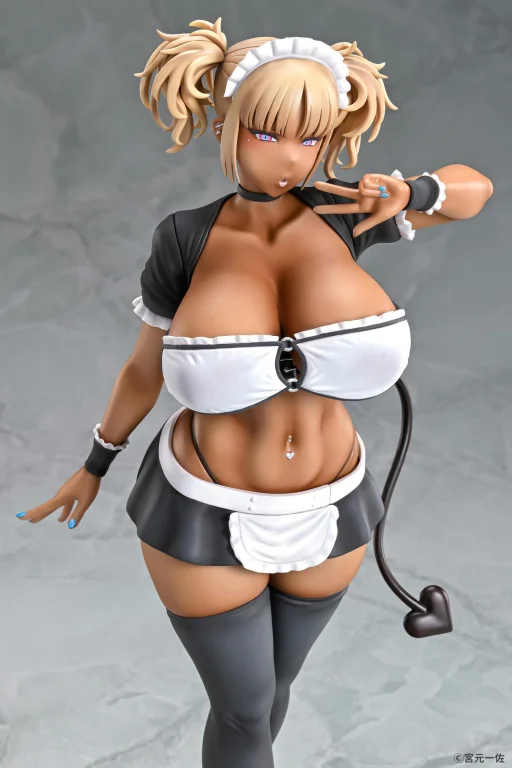 Issa Miyamoto - Scale Figure - Black Gal Maid Succubus Cocoa