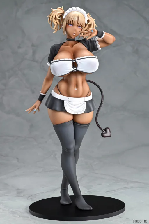 Issa Miyamoto - Scale Figure - Black Gal Maid Succubus Cocoa