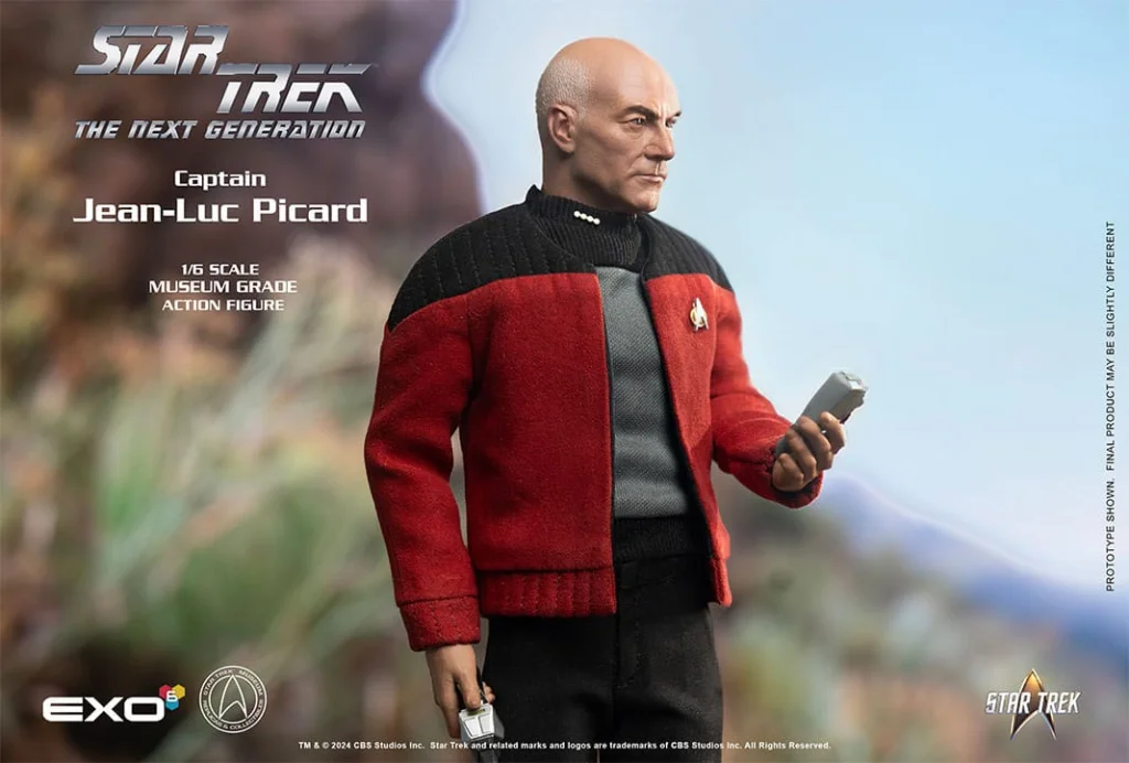 Star Trek - Scale Action Figure - Captain Jean-Luc Picard