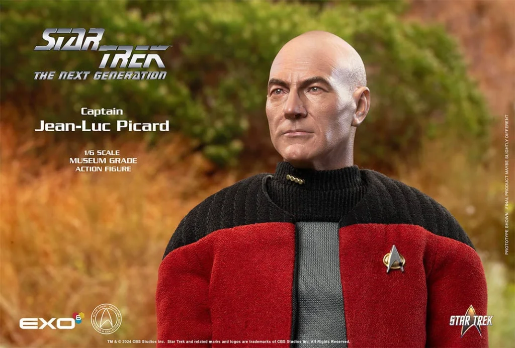 Star Trek - Scale Action Figure - Captain Jean-Luc Picard