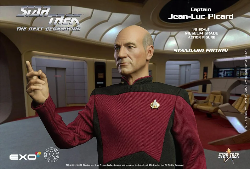 Star Trek - Scale Action Figure - Captain Jean-Luc Picard