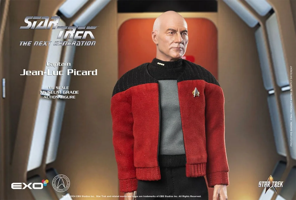Star Trek - Scale Action Figure - Captain Jean-Luc Picard