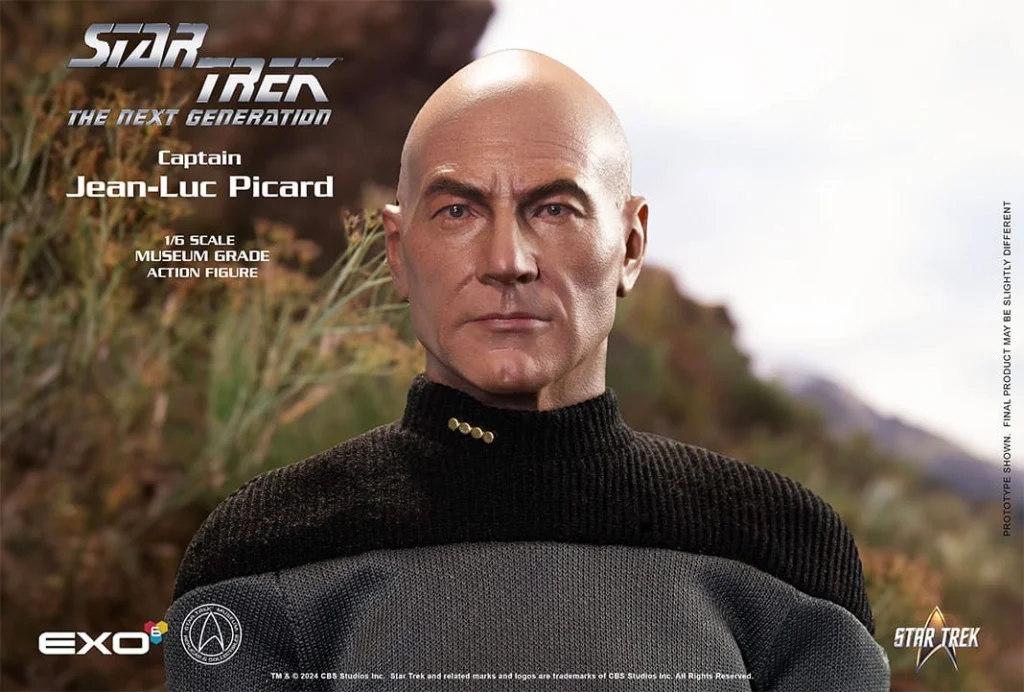Star Trek - Scale Action Figure - Captain Jean-Luc Picard