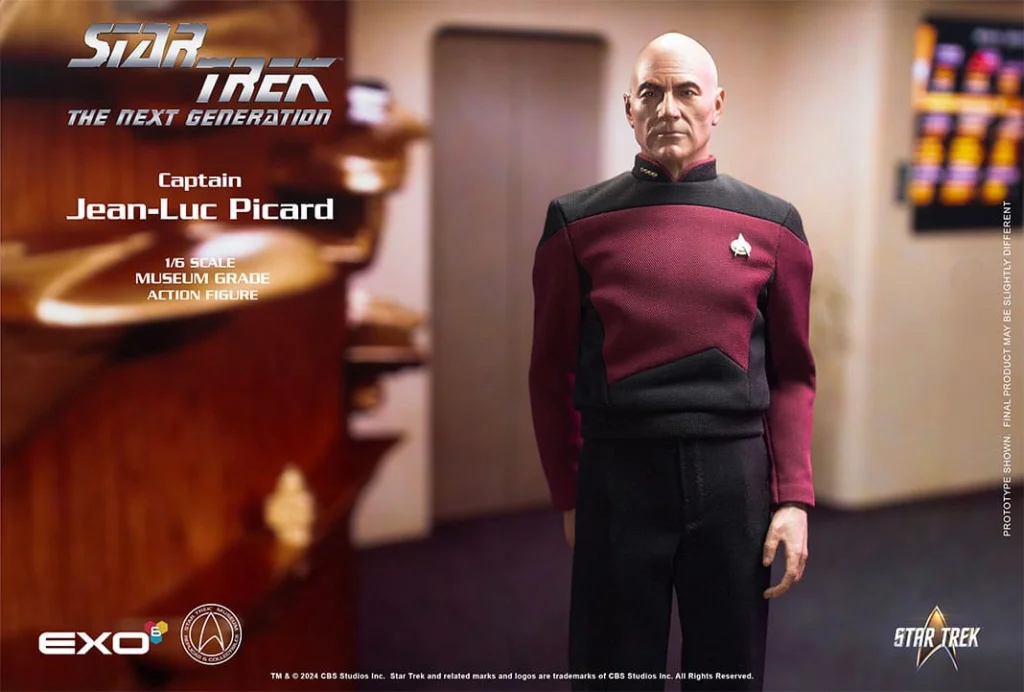 Star Trek - Scale Action Figure - Captain Jean-Luc Picard
