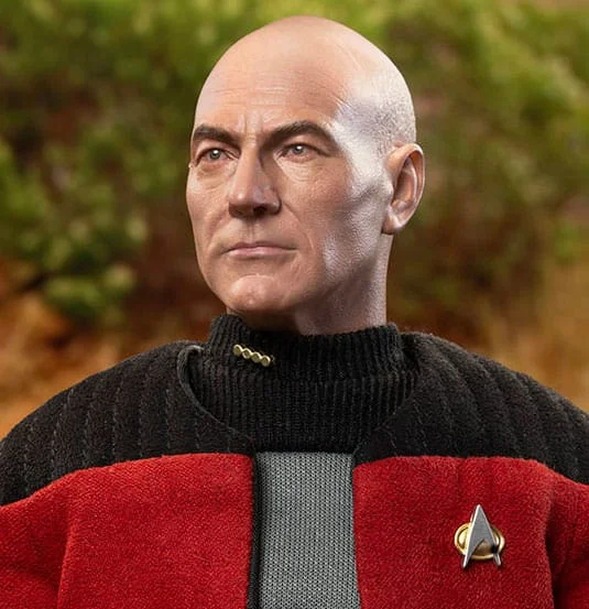 Star Trek - Scale Action Figure - Captain Jean-Luc Picard