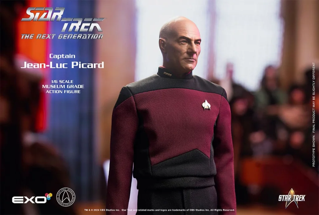 Star Trek - Scale Action Figure - Captain Jean-Luc Picard