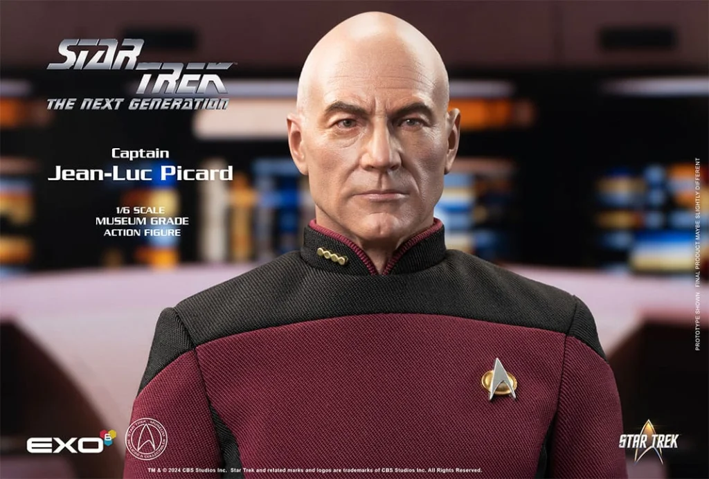 Star Trek - Scale Action Figure - Captain Jean-Luc Picard