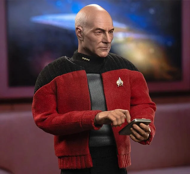 Star Trek - Scale Action Figure - Captain Jean-Luc Picard