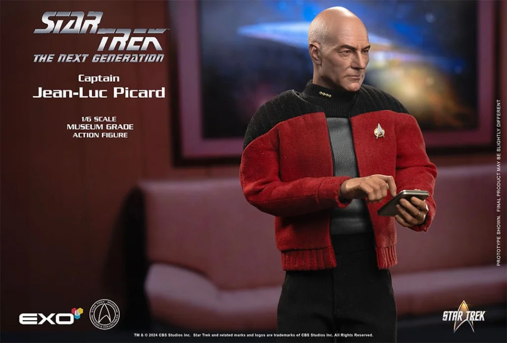 Star Trek - Scale Action Figure - Captain Jean-Luc Picard
