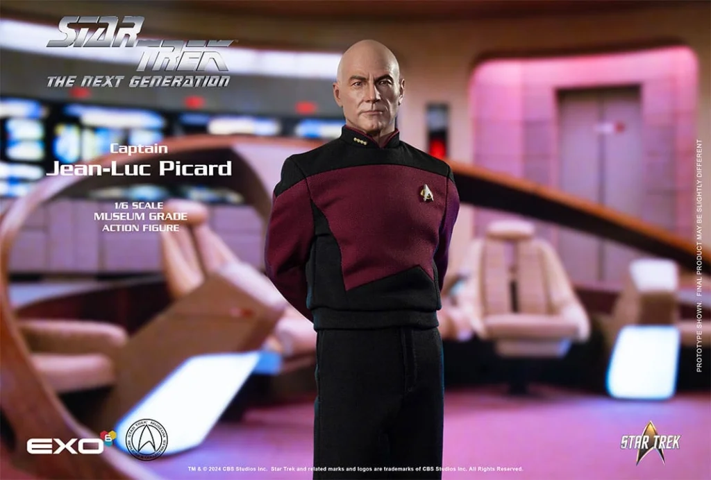 Star Trek - Scale Action Figure - Captain Jean-Luc Picard