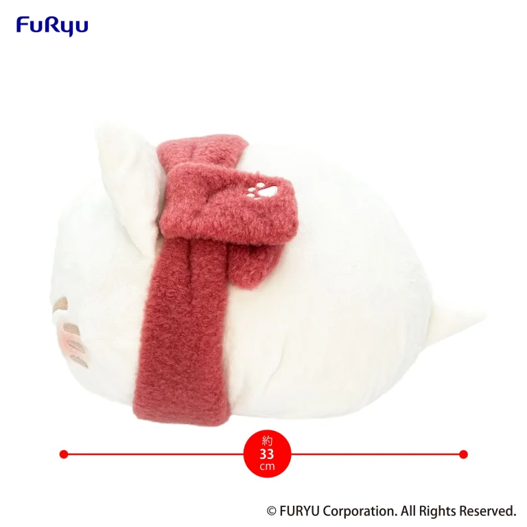 Nemuneko - Pl&uuml;sch - Red Scarf