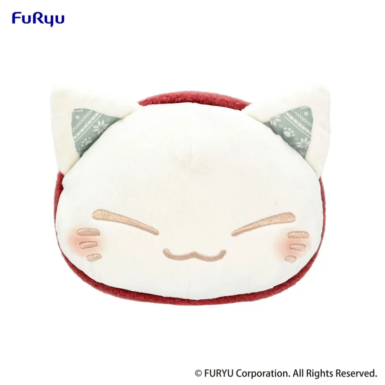 Nemuneko - Pl&uuml;sch - Red Scarf
