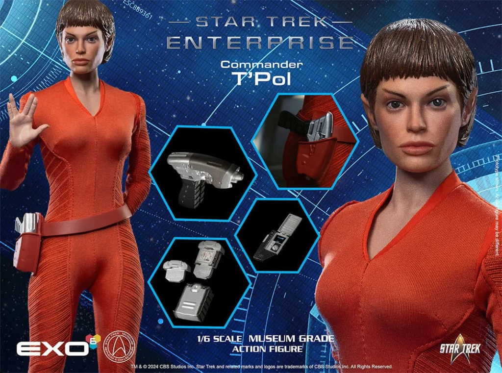 Star Trek - Scale Action Figure - Commander T'Pol