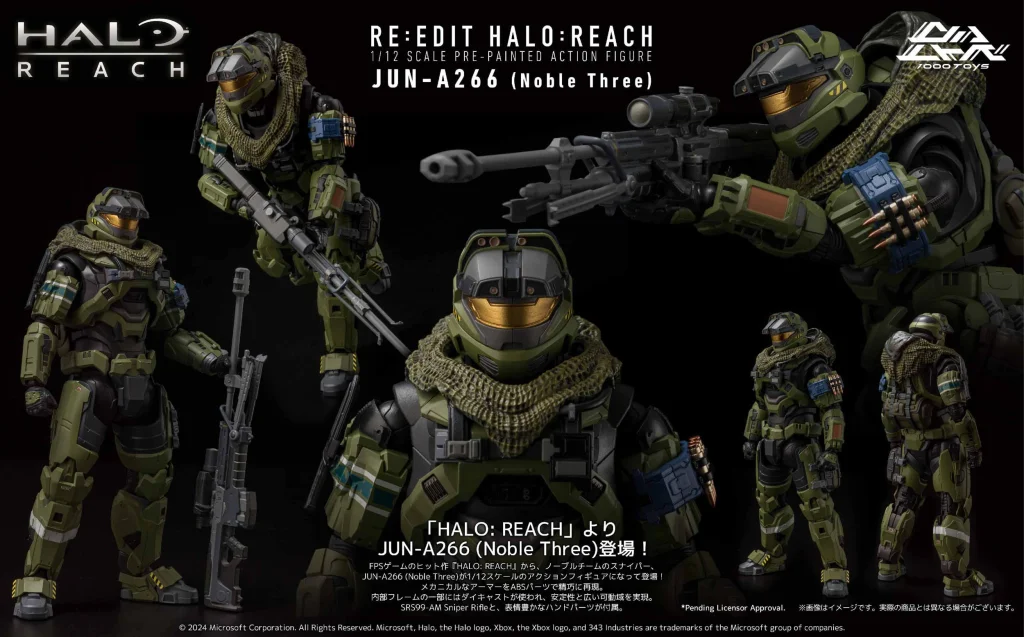 Halo: Reach - RE:EDIT - Jun-A266 (Noble Three)