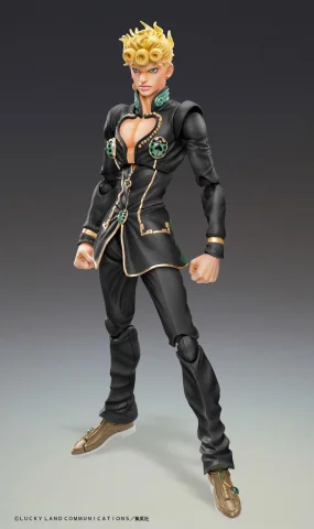 Produktbild zu JoJo's Bizarre Adventure - Super Action Statue - Giorno Giovanna (Ver. Black)
