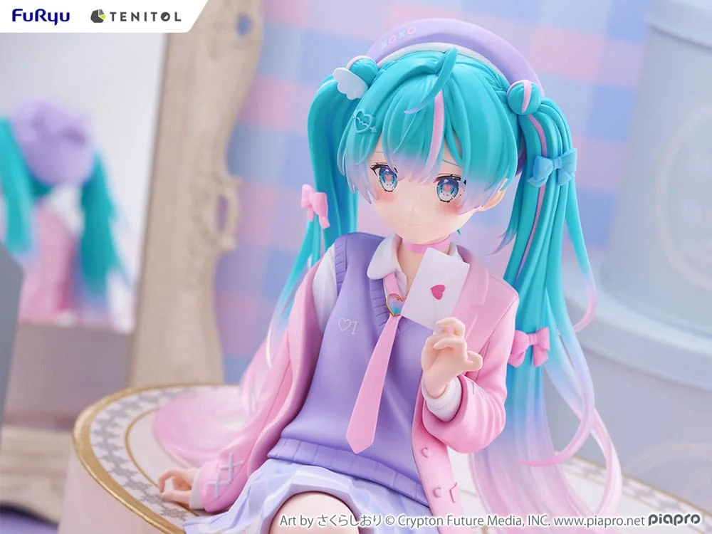 Character Vocal Series - TENITOL - Noodle Stopper Figure - Miku Hatsune (Love Blazer ver.)